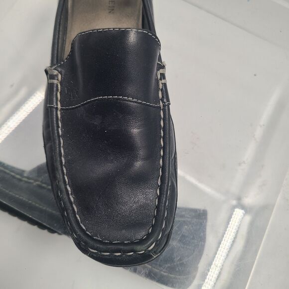 Anne Klein iflex Black Ladies Leather Loafer shoes US SZ 7.5 M - Picture 7 of 8